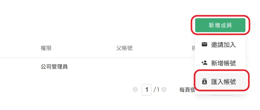 個人資訊